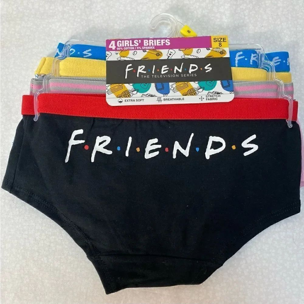 Warner’s Bros FRIENDS Girls Friends Underwear Brief 4 Pack